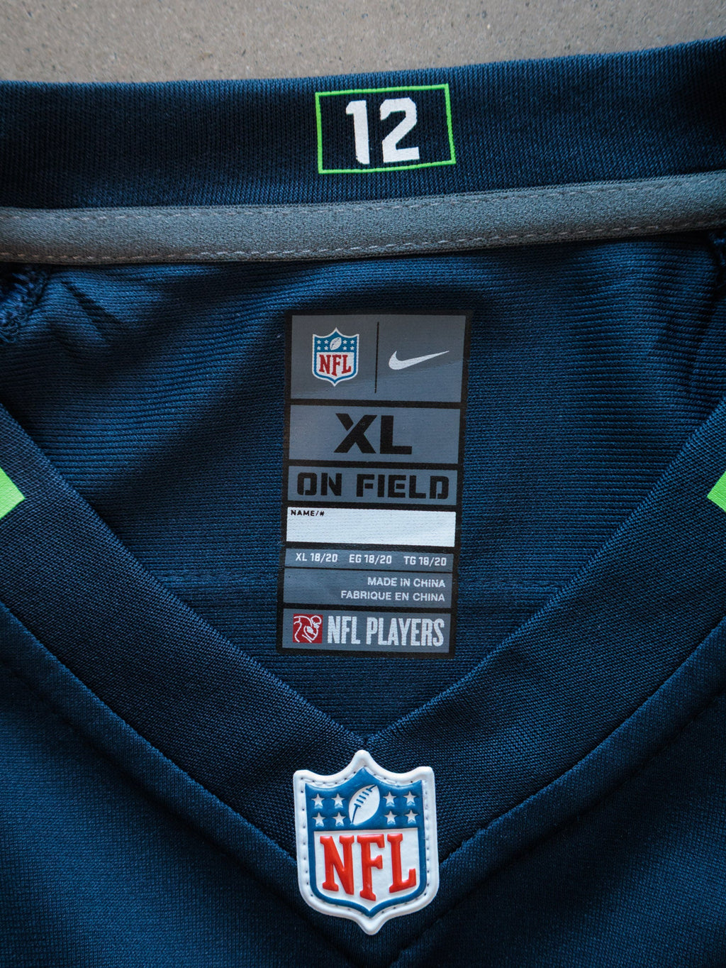 Vintage Navy Nike Seattle Seahawks Robinson Jersey (18-20Y)