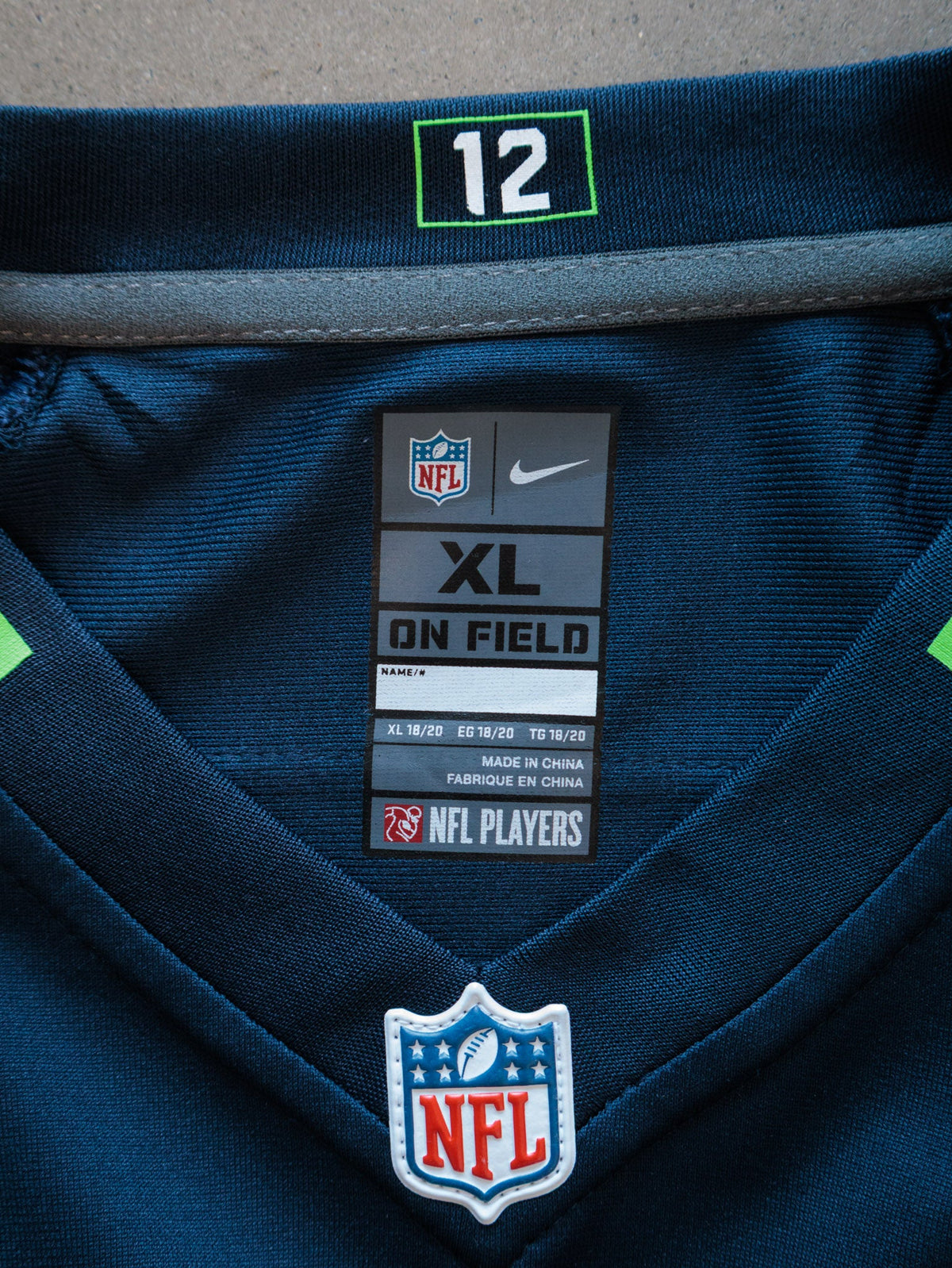 Vintage Navy Nike Seattle Seahawks Robinson Jersey (18-20Y)