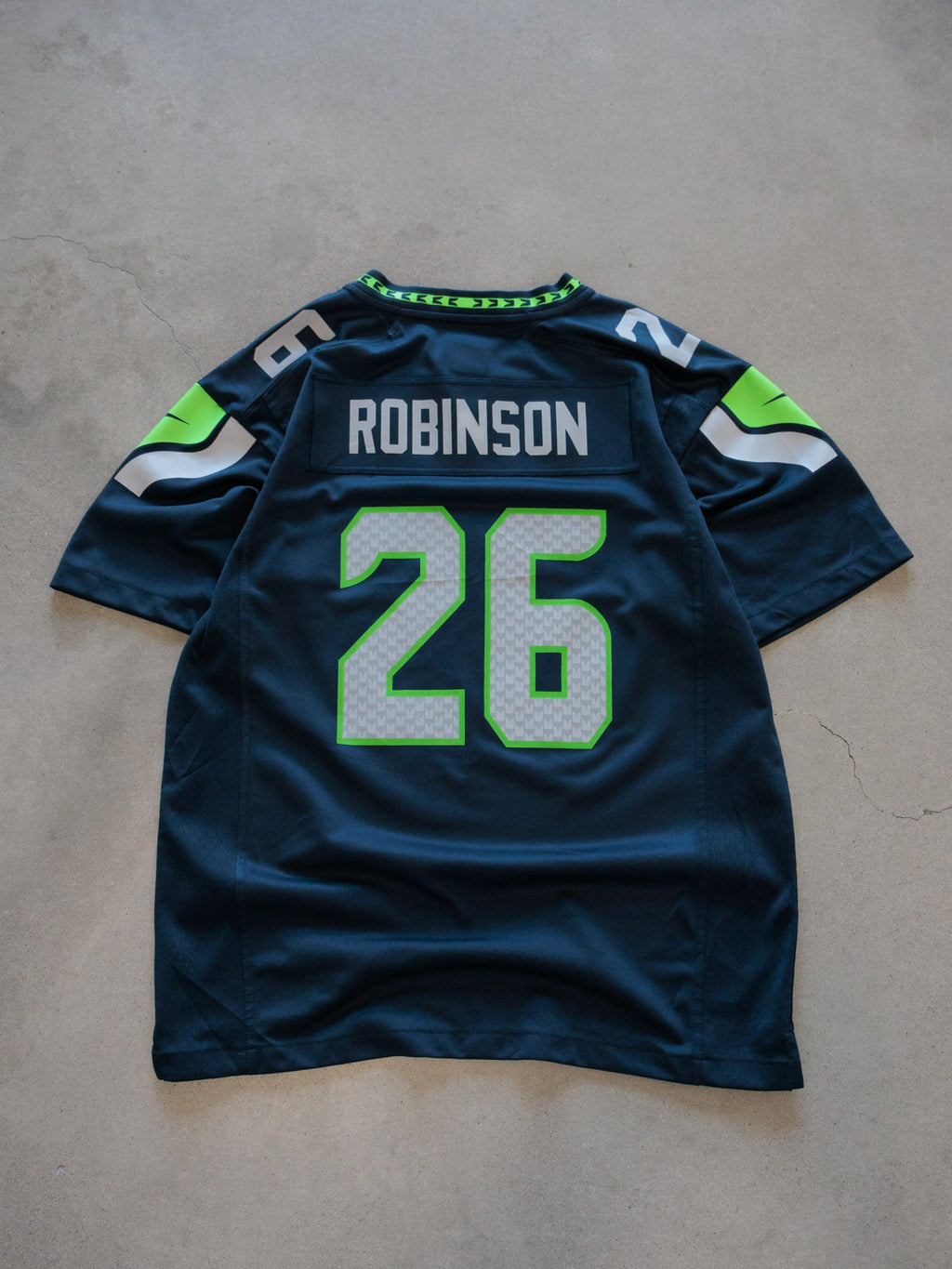 Vintage Navy Nike Seattle Seahawks Robinson Jersey (18-20Y)