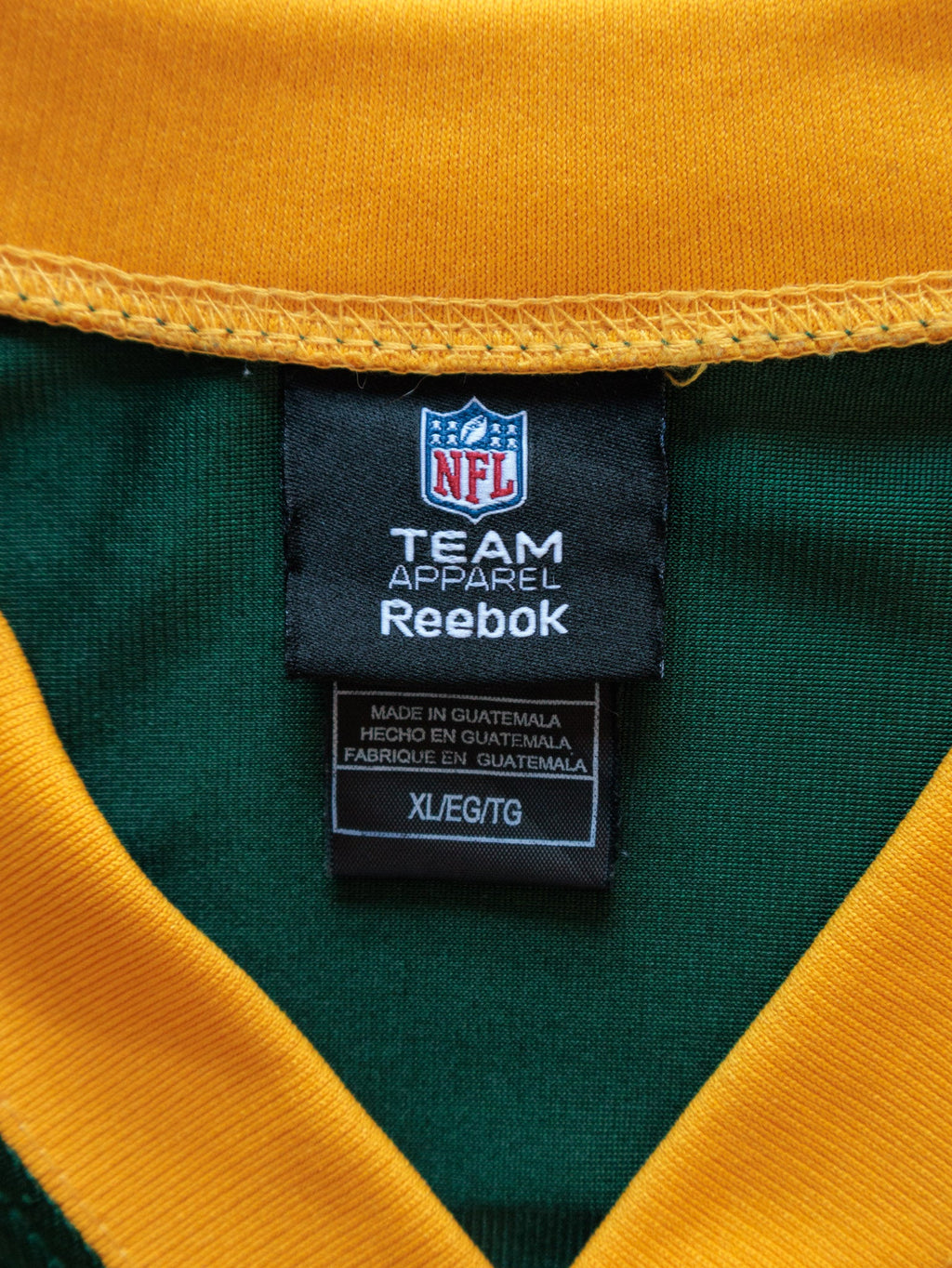 Vintage 00s Green Reebok Green Bay Packers Rodgers Jersey (XL)