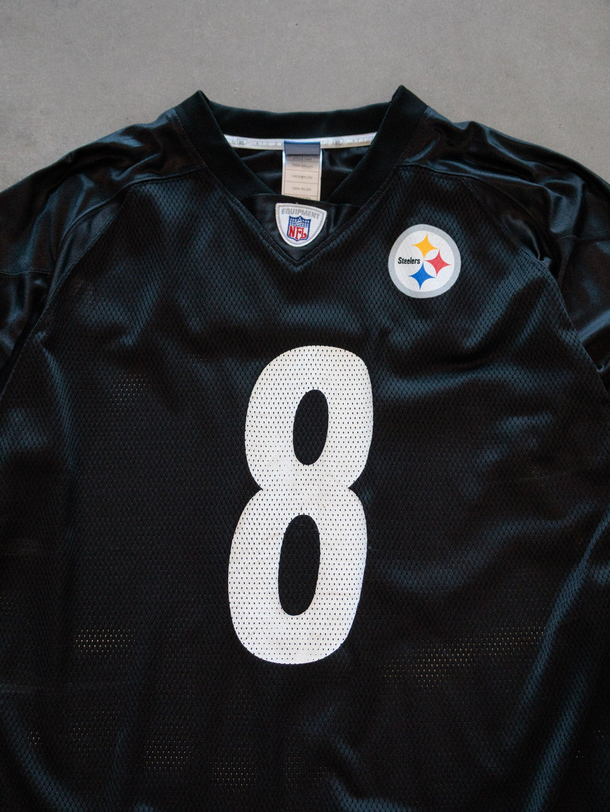 Vintage 00s Black Reebok Pittsburgh Steelers Maddox Jersey (XL)