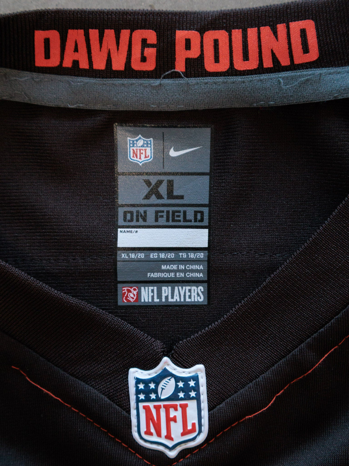 Black Nike Cleveland Browns Mayfield Jersey (18-20Y)