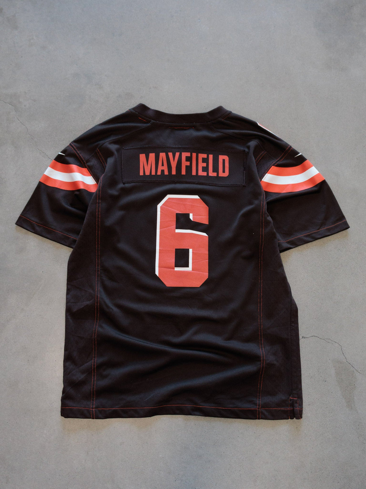 Black Nike Cleveland Browns Mayfield Jersey (18-20Y)