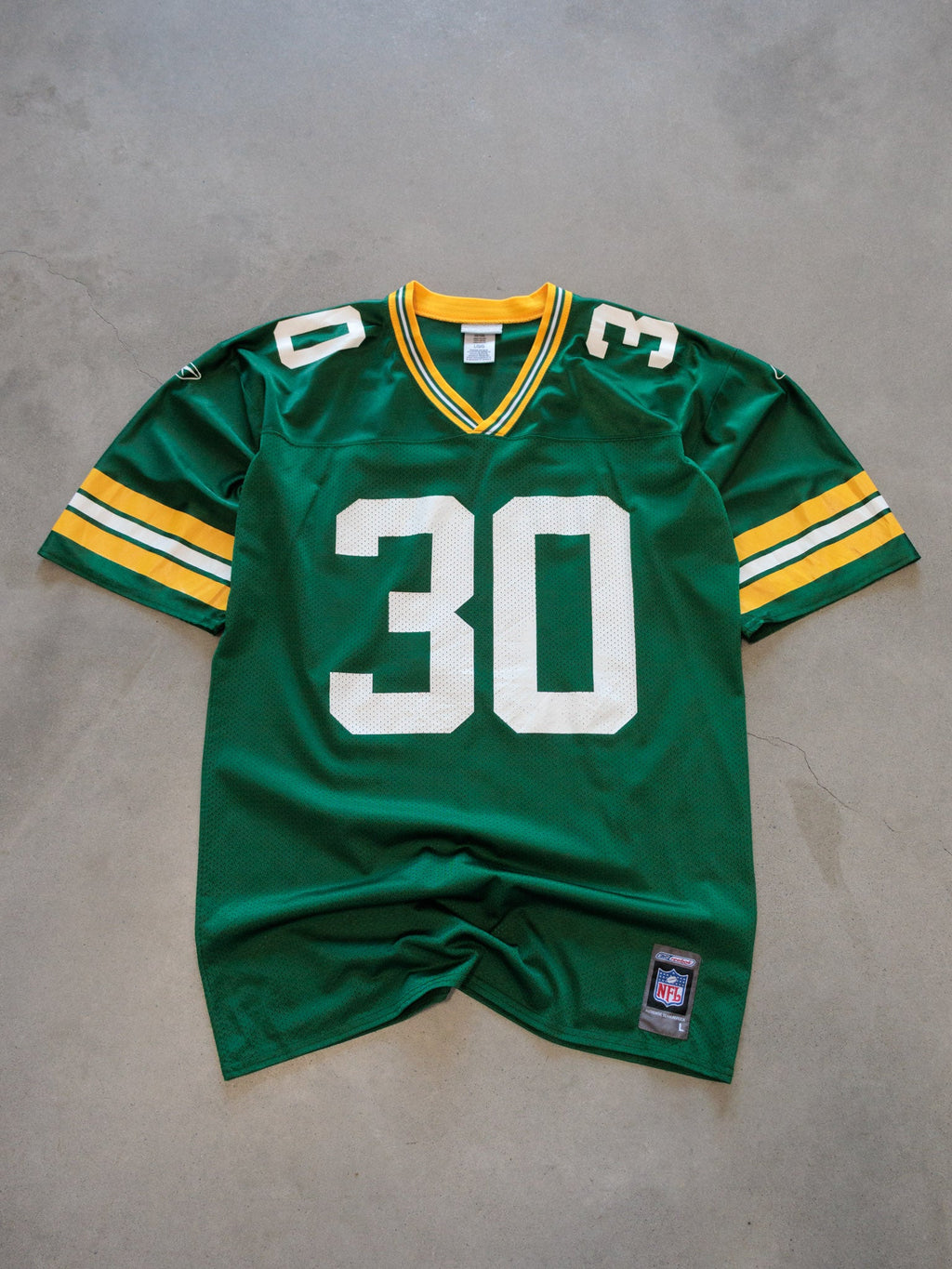 Vintage 00s Reebok Green Bay Packers Ahman Green Jersey (L)