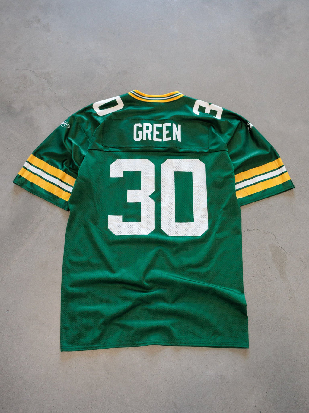 Vintage 00s Reebok Green Bay Packers Ahman Green Jersey (L)