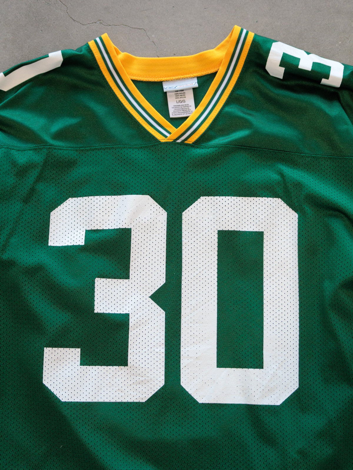 Vintage 00s Reebok Green Bay Packers Ahman Green Jersey (L)