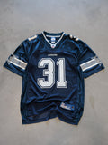 Vintage 00s Navy Reebok Dallas Cowboys R. Williams Jersey (M)