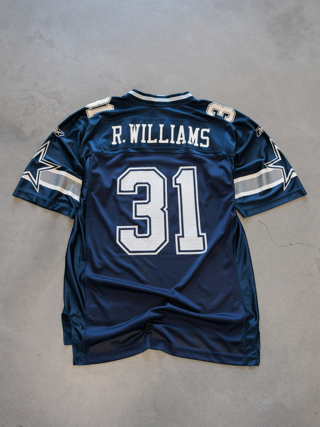 Vintage 00s Navy Reebok Dallas Cowboys R. Williams Jersey (M)