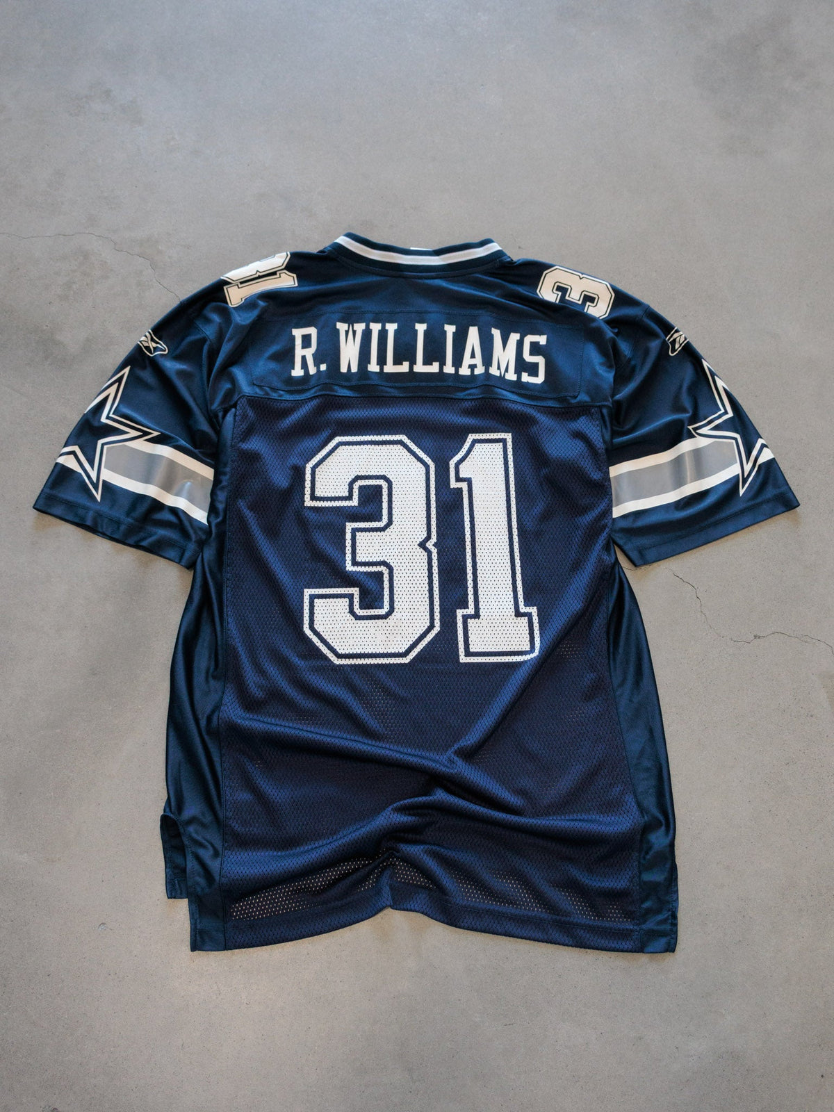 Vintage 00s Navy Reebok Dallas Cowboys R. Williams Jersey (M)