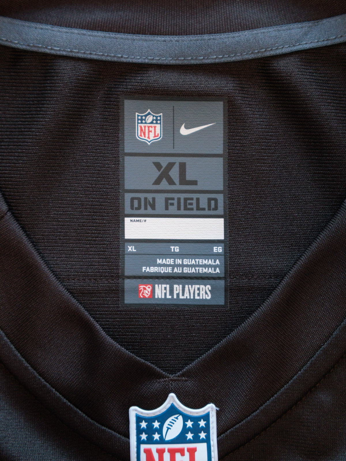 Vintage Brown Nike Cleveland Browns Manziel Jersey (XL)