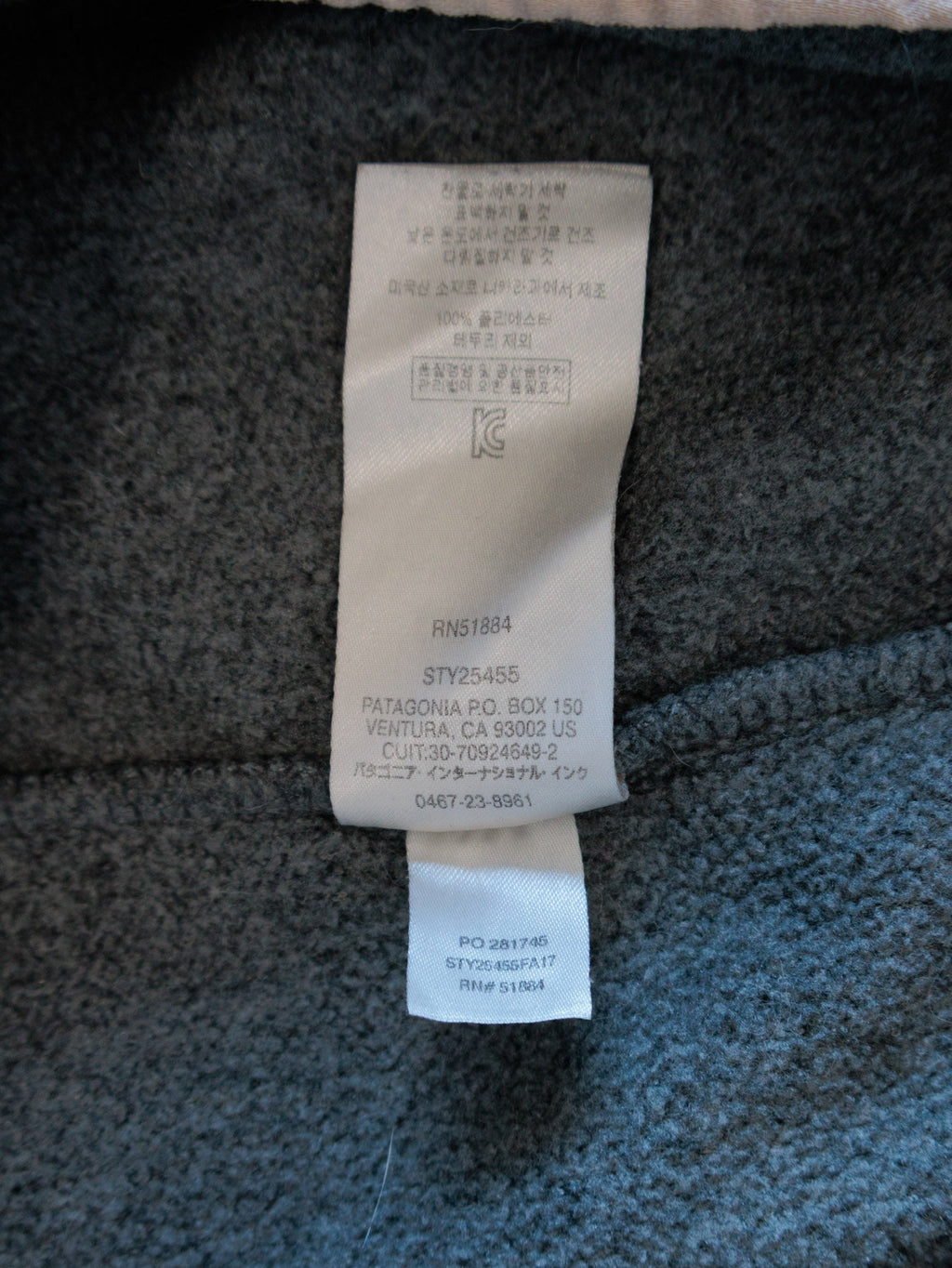 Grey Patagonia Synchilla Snap-T Pullover (XS)