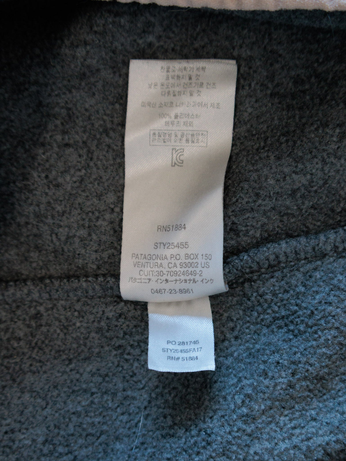 Grey Patagonia Synchilla Snap-T Pullover (XS)
