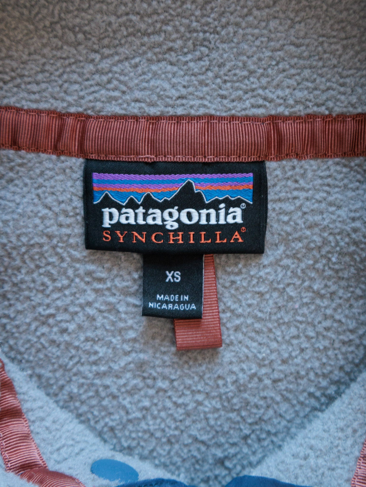 Vintage Grey Patagonia Synchilla Snap-T Pullover (XS)