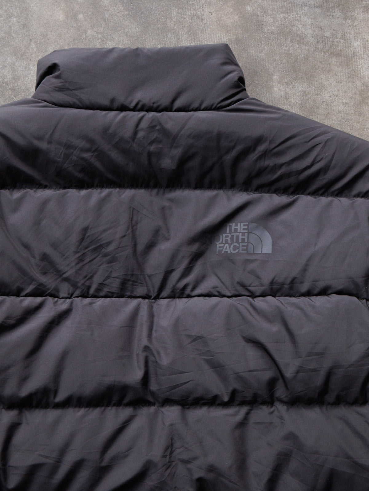 Vintage Black The North Face Puffer Jacket (XL)