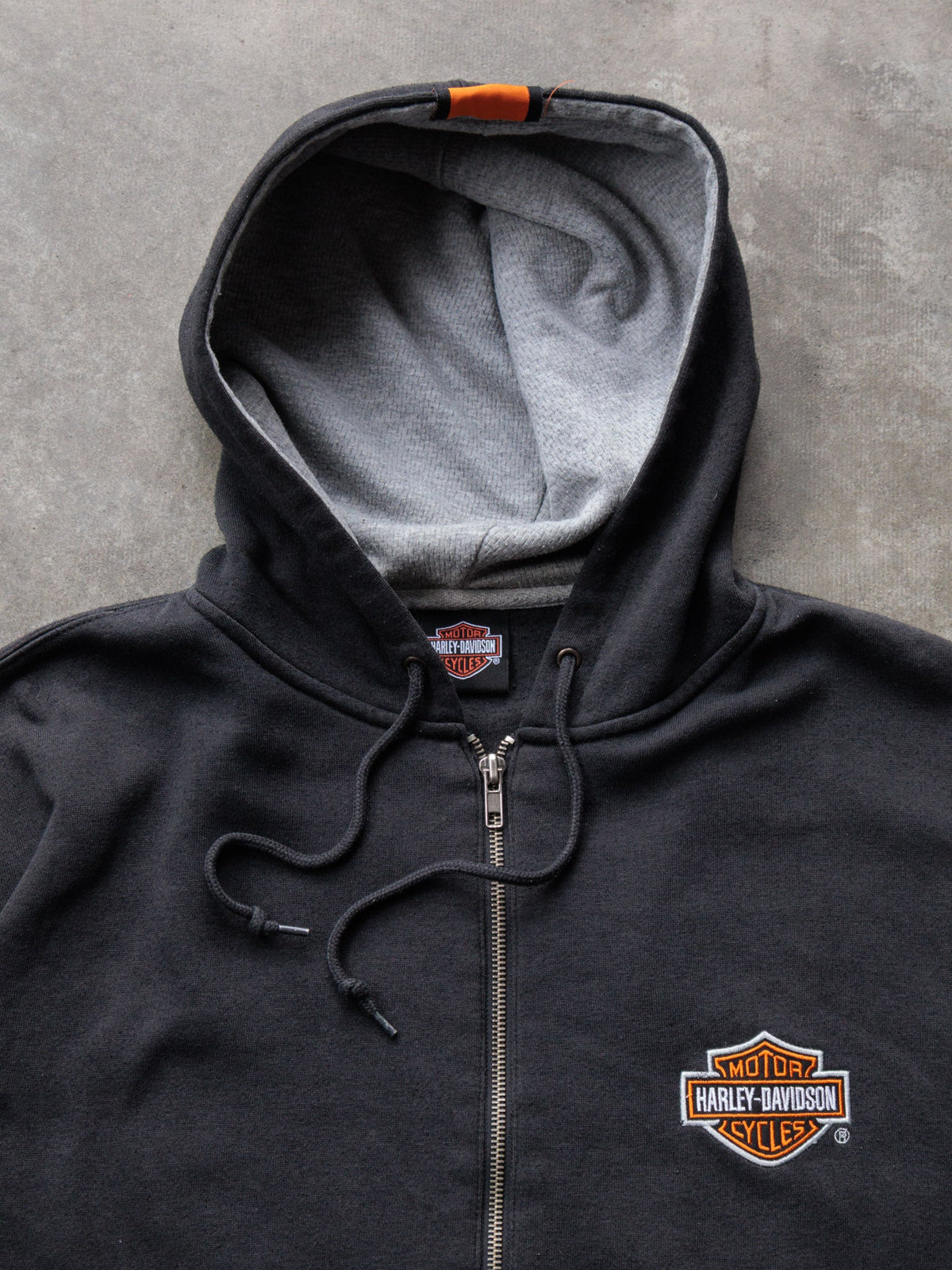 Vintage Harley-Davidson Manchester New Hampshire Full Zip Hoodie (2XL)