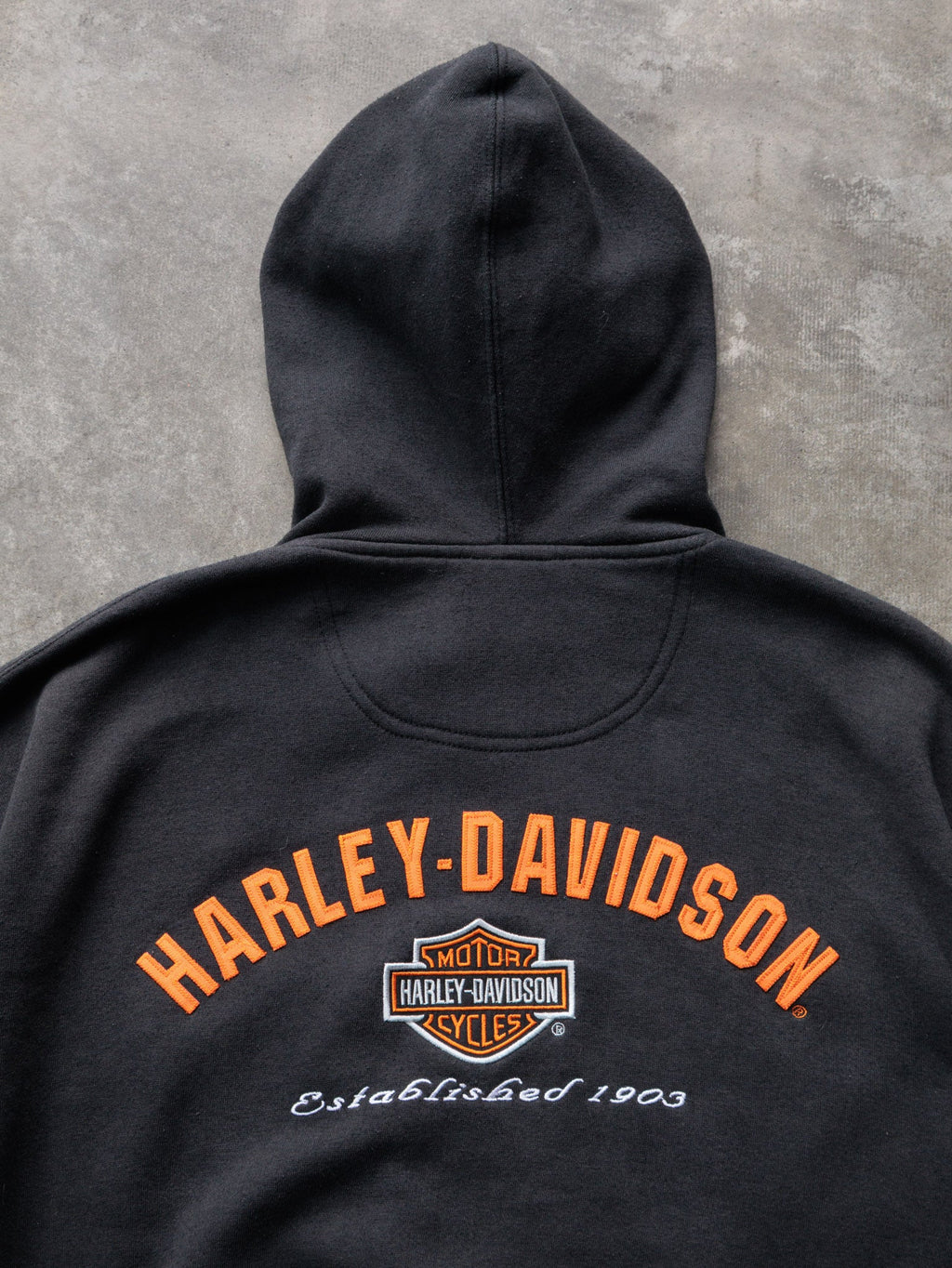Vintage Harley-Davidson Manchester New Hampshire Full Zip Hoodie (2XL)