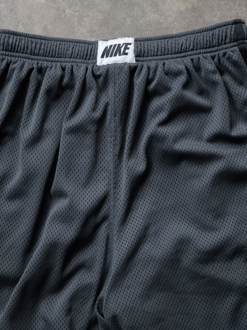 Vintage Grey Nike Mesh Shorts (XL)