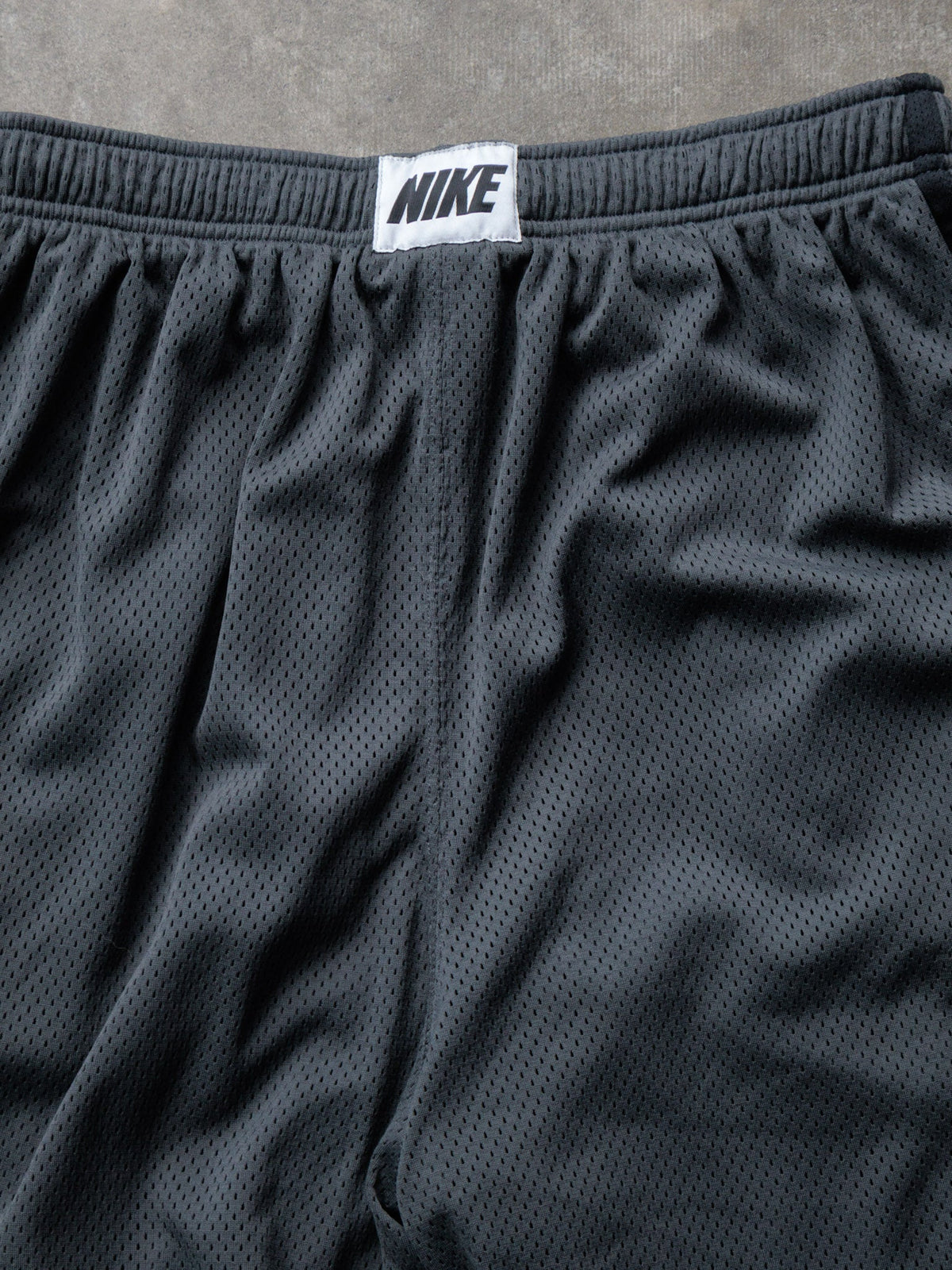 Vintage Grey Nike Mesh Shorts (XL)