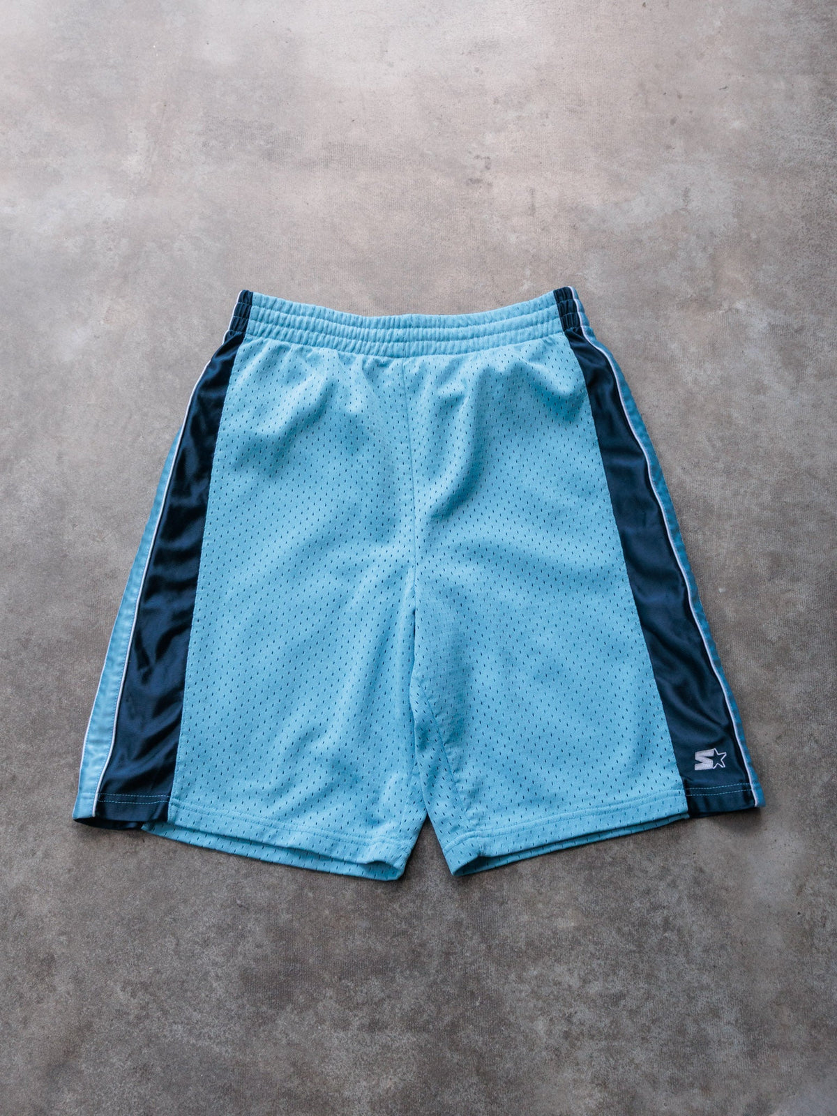Vintage 90s Blue Starter Mesh Shorts (M)