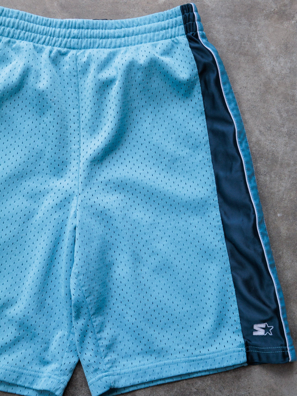 Vintage 90s Blue Starter Mesh Shorts (M)