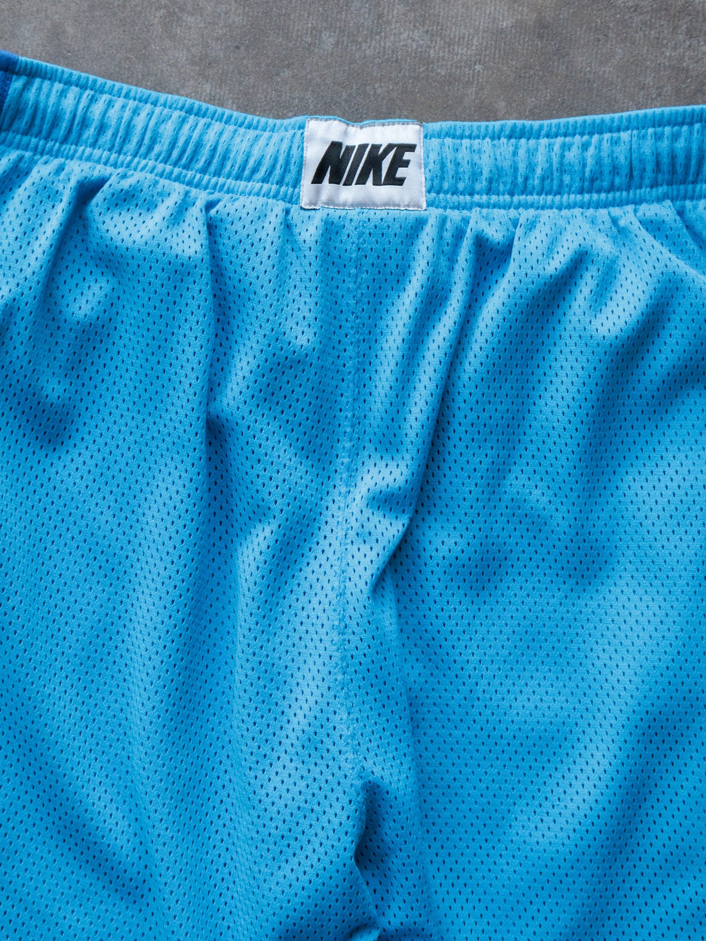 Vintage Blue Nike Mesh Shorts (M)
