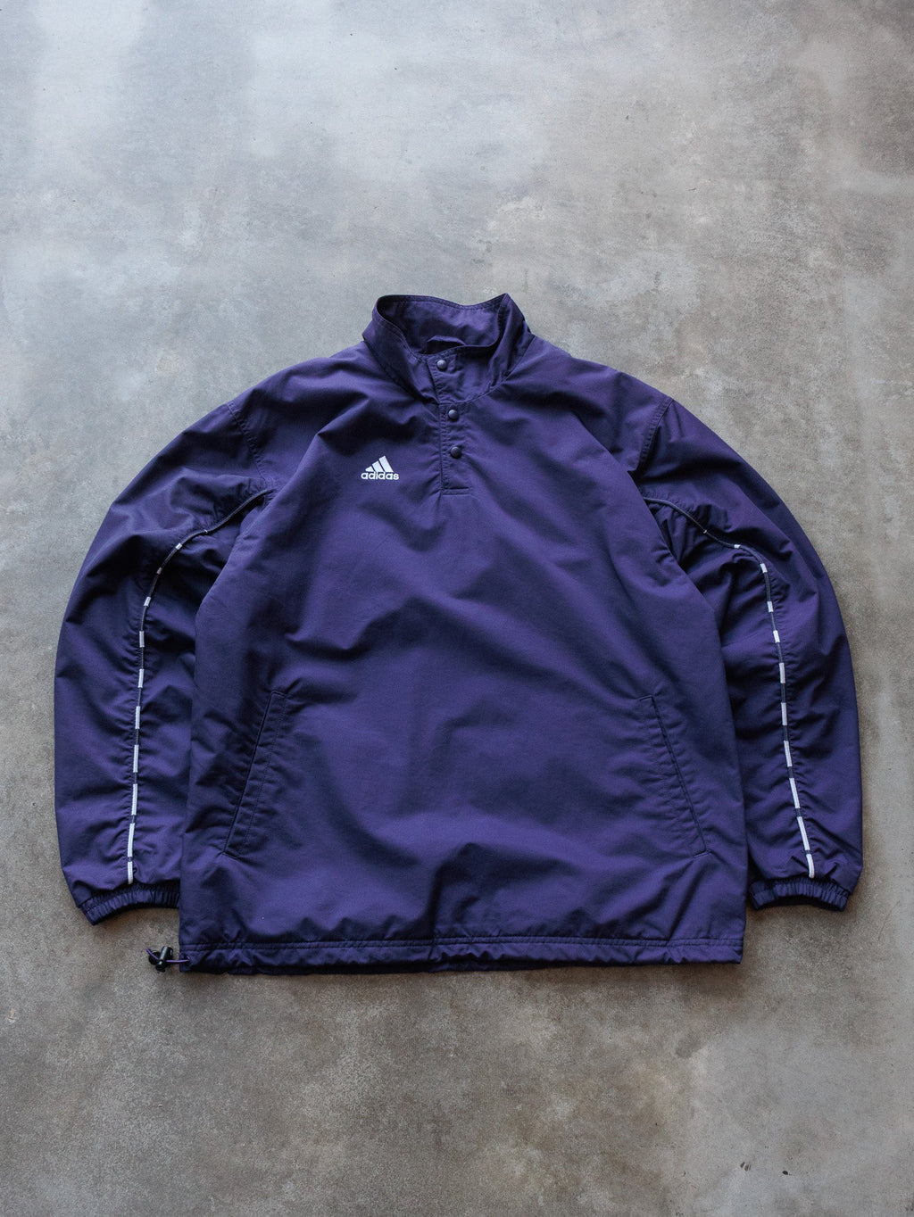 Vintage 00s Purple Adidas Windbreaker (S)