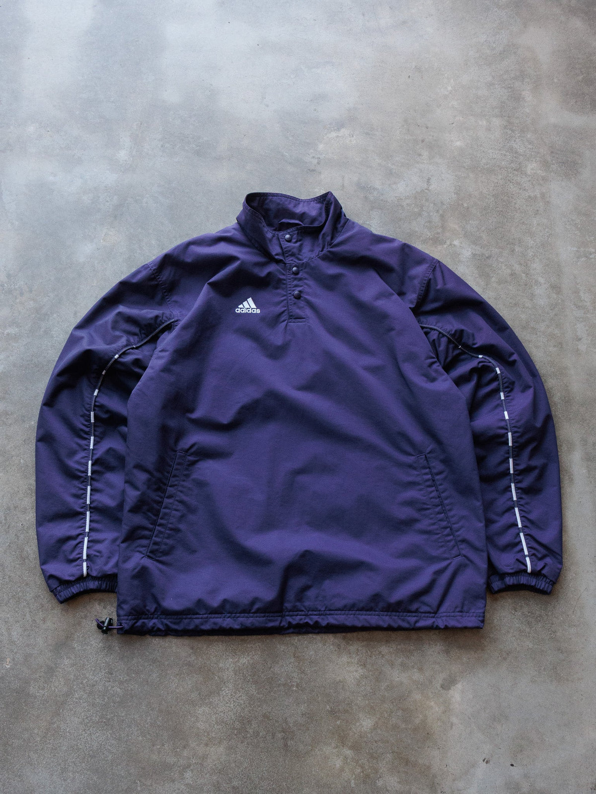 Vintage 00s Purple Adidas Windbreaker (S)