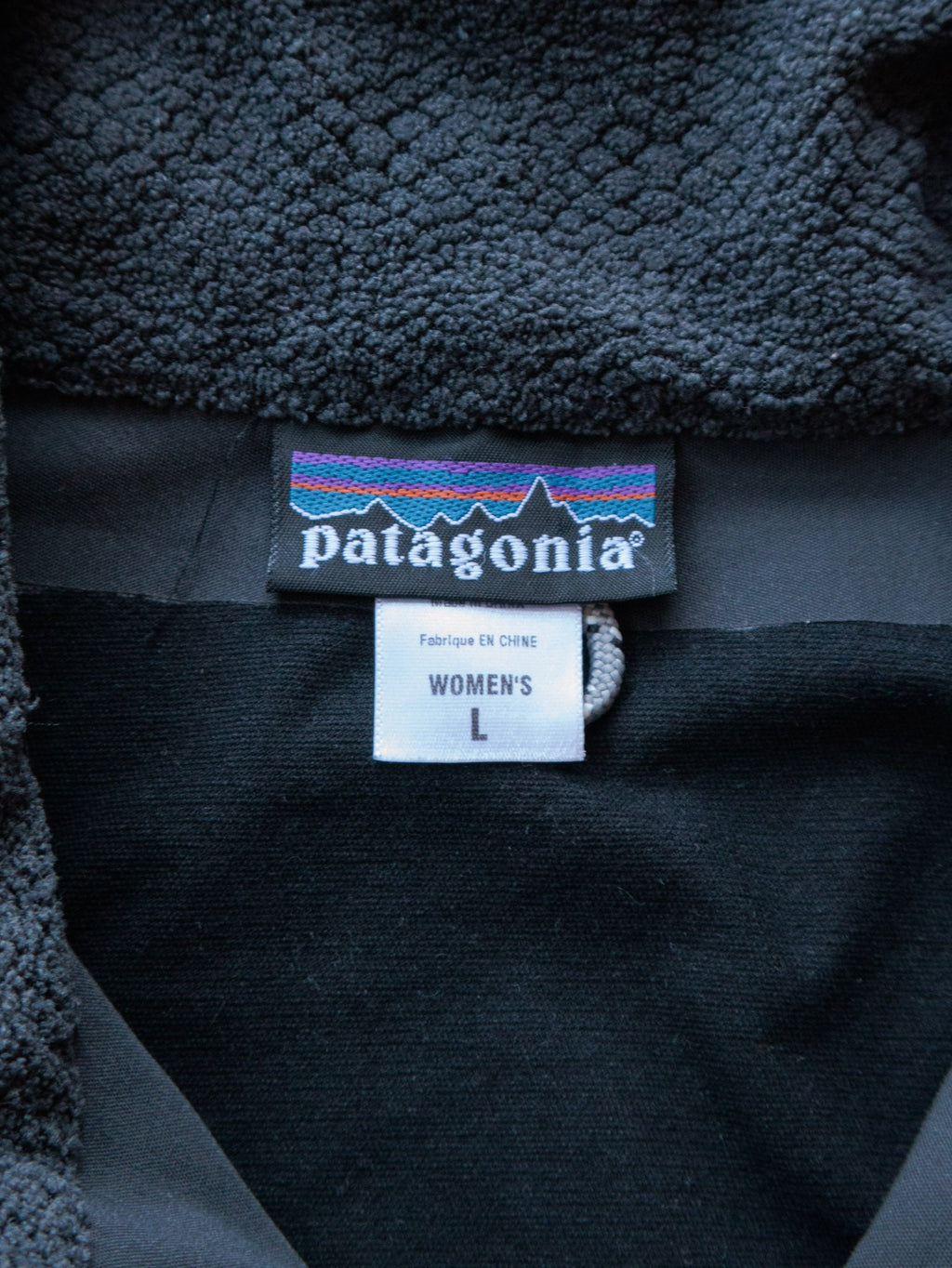 Vintage Black Patagonia Jacket (Women's L)
