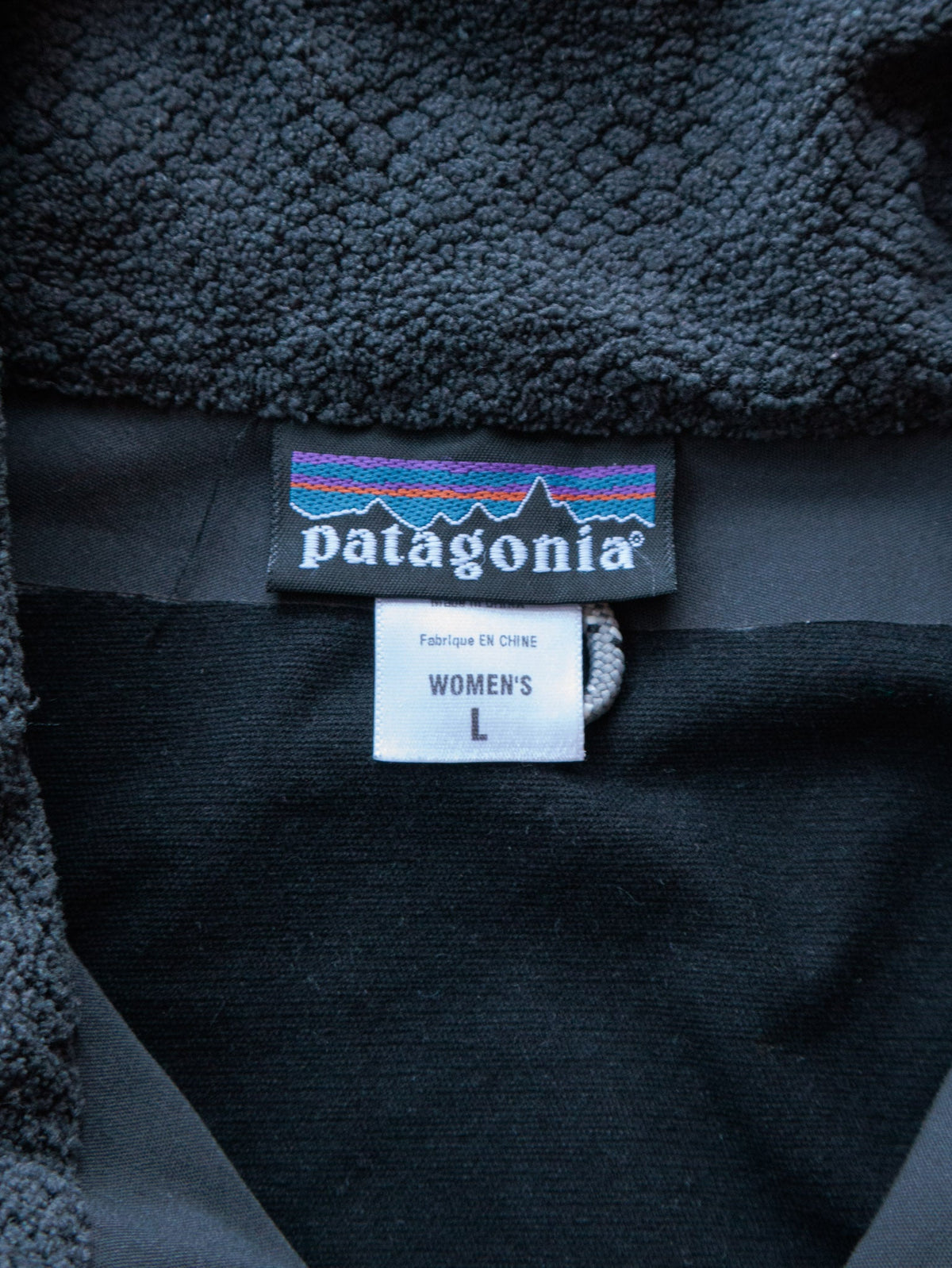 Vintage Black Patagonia Jacket (Women's L)