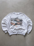 Vintage 00s Grey NASCAR Kevin Harvick Sweatshirt (L)