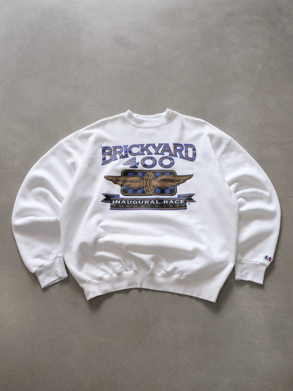 Vintage 1994 White Brickyard 400 Sweatshirt (XL)