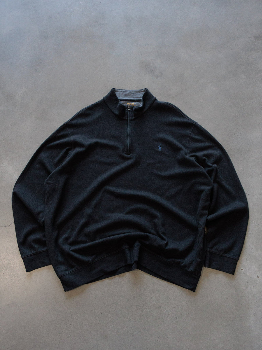 Black Polo Ralph Lauren Quarter Zip (2XL)