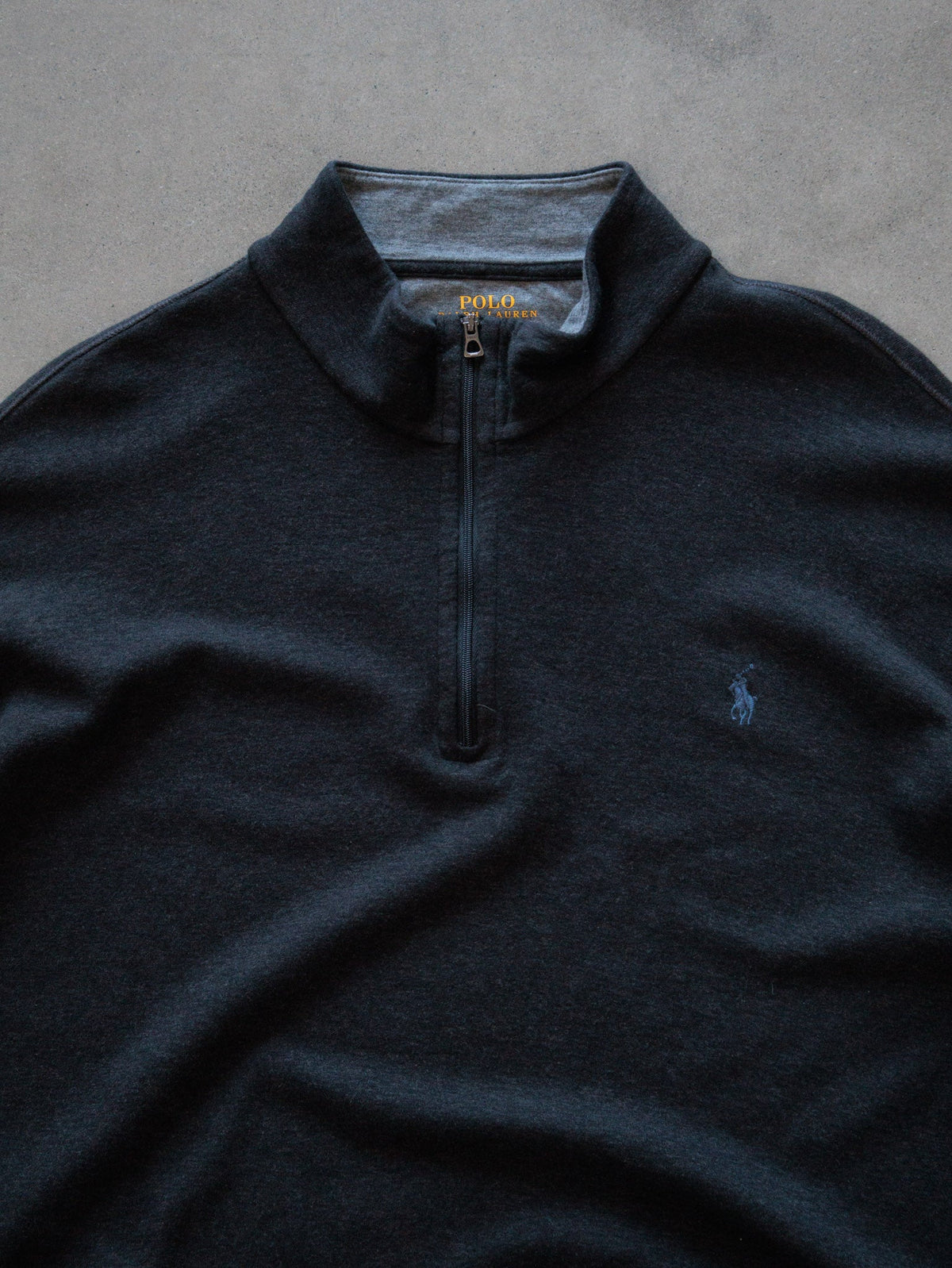 Black Polo Ralph Lauren Quarter Zip (2XL)
