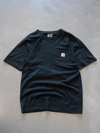 Black Carhartt Akron Ohio Pocket Tee (S)