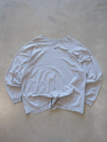 Vintage 00s Grey Nike Long Sleeve Tee (2XL)