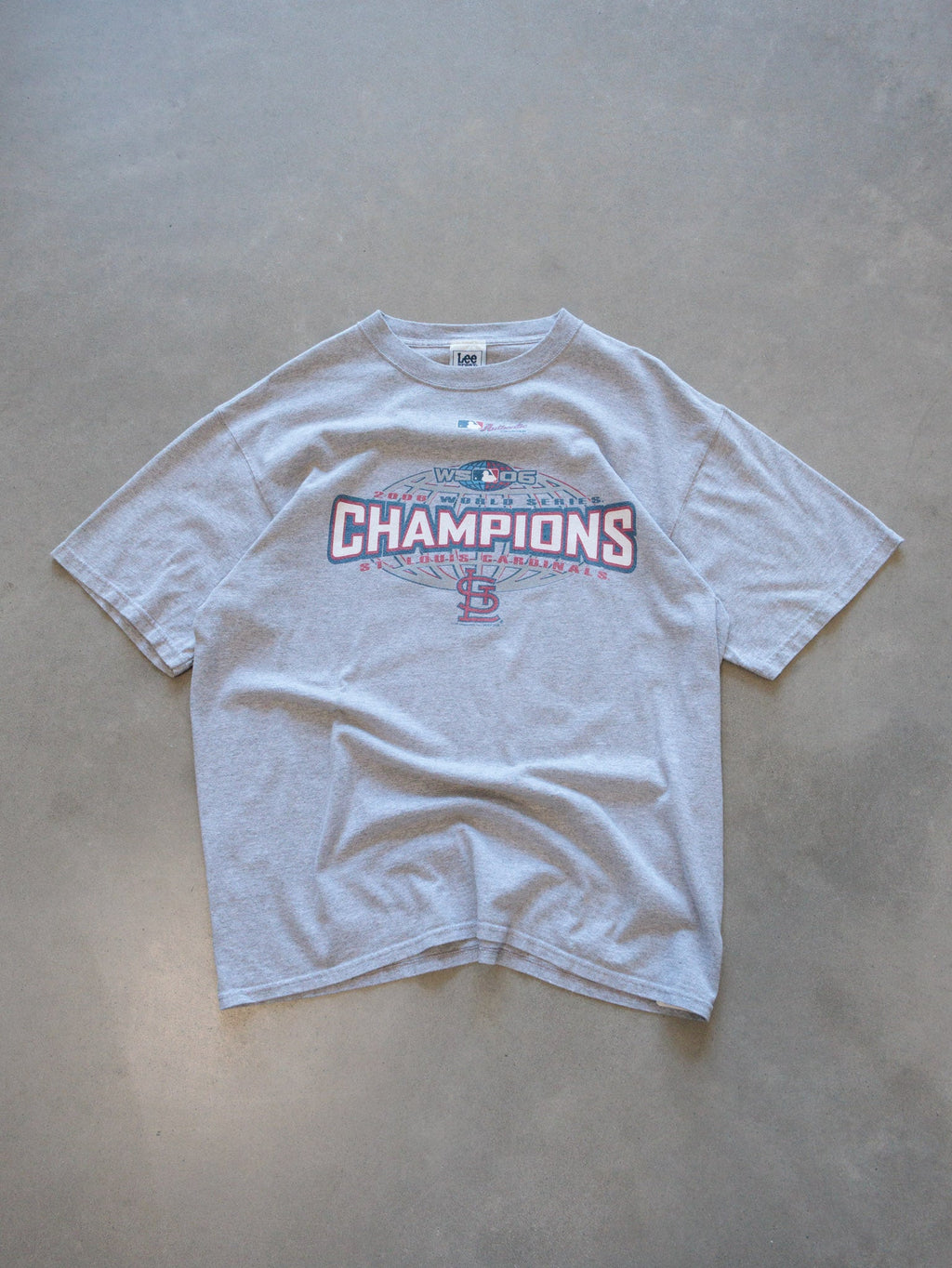Vintage 2006 Lee Sport St. Louis Cardinals World Series Champions Tee (L)