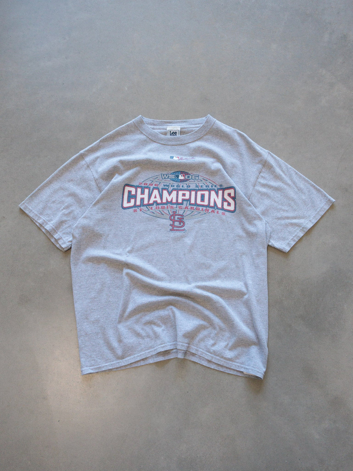 Vintage 2006 Lee Sport St. Louis Cardinals World Series Champions Tee (L)