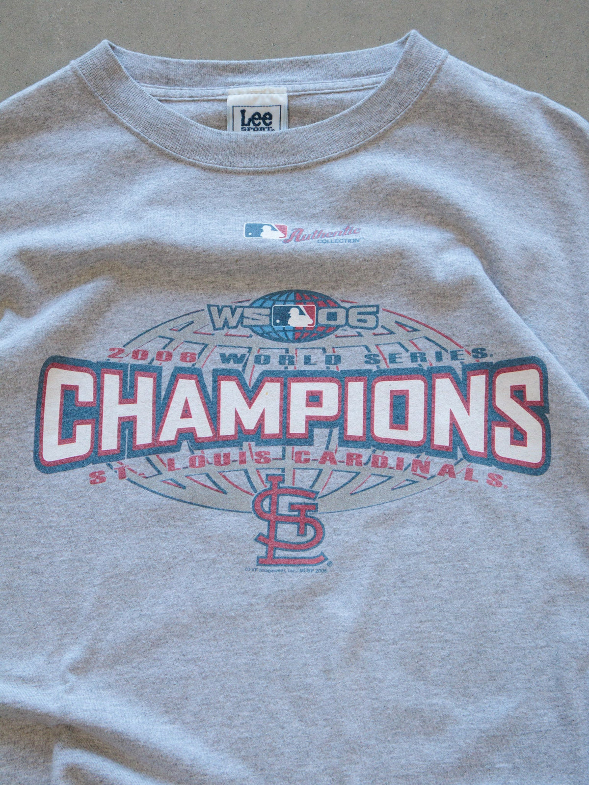 Vintage 2006 Lee Sport St. Louis Cardinals World Series Champions Tee (L)