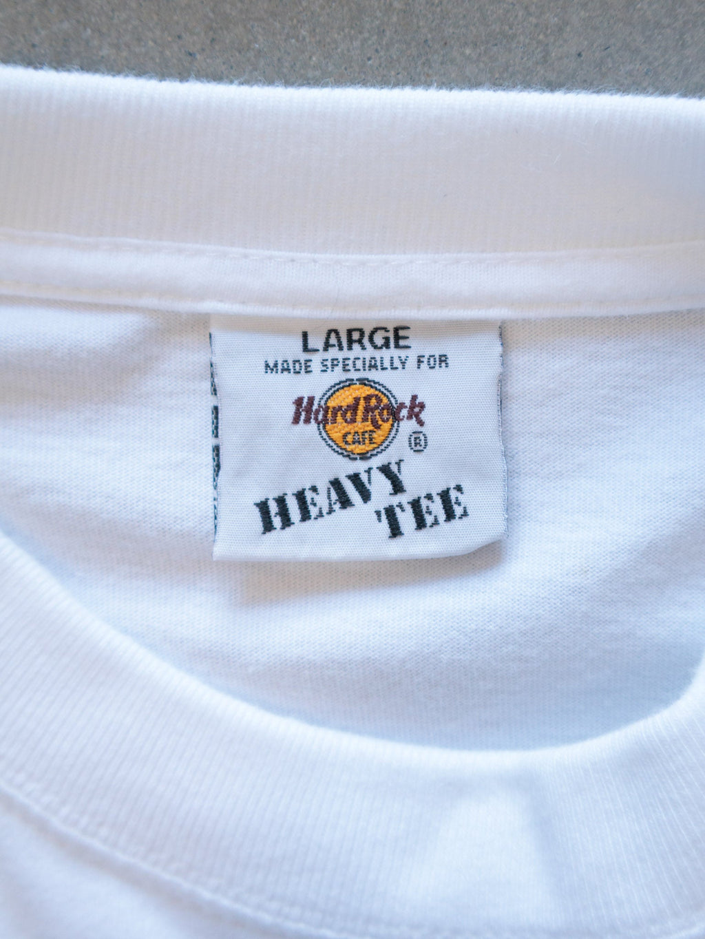 Vintage White Hard Rock Cafe Rome Tee (L)