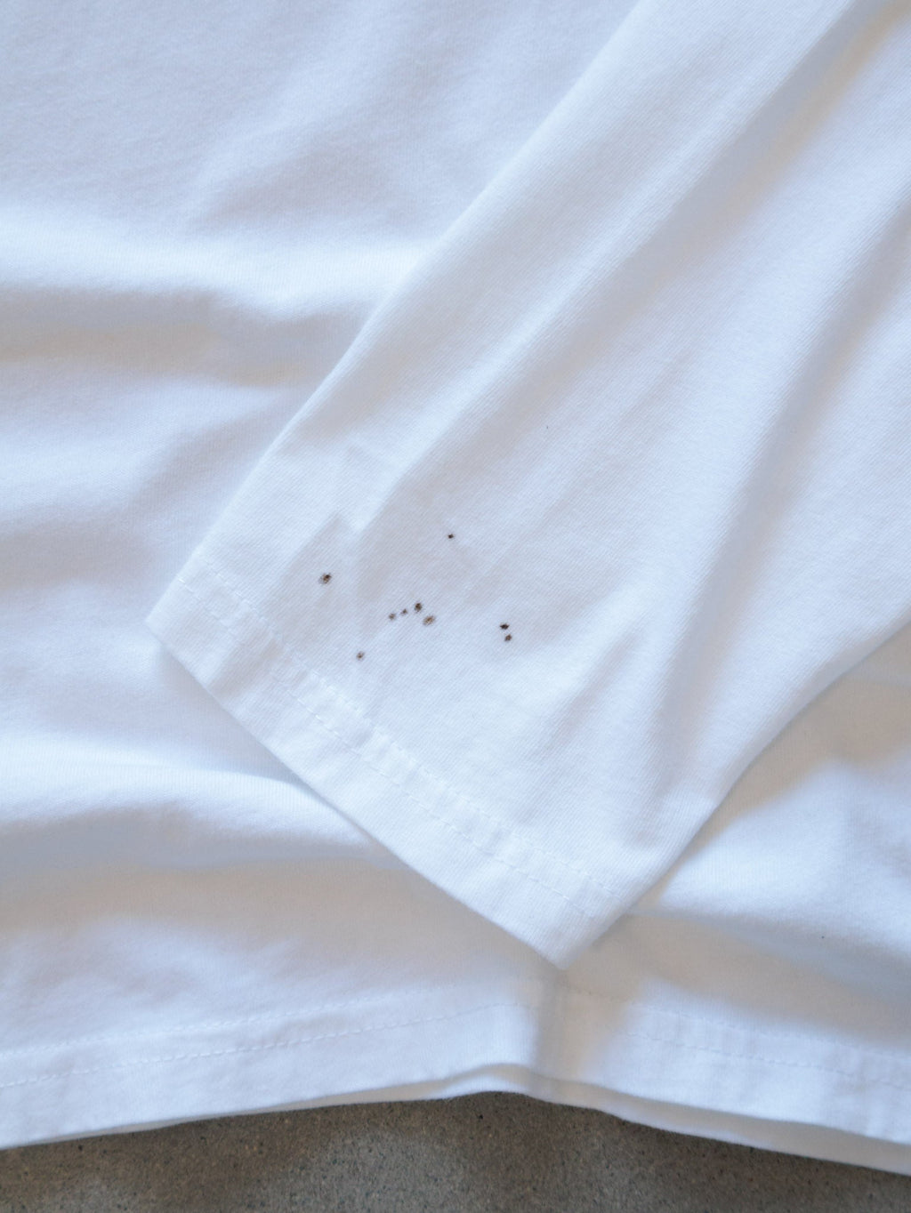 White Polo Ralph Lauren Lightweight Hoodie (S)