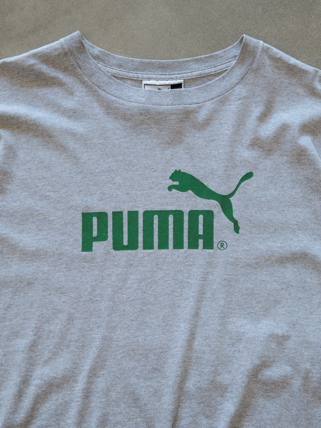 Vintage Grey Puma 7UP Tee (L)
