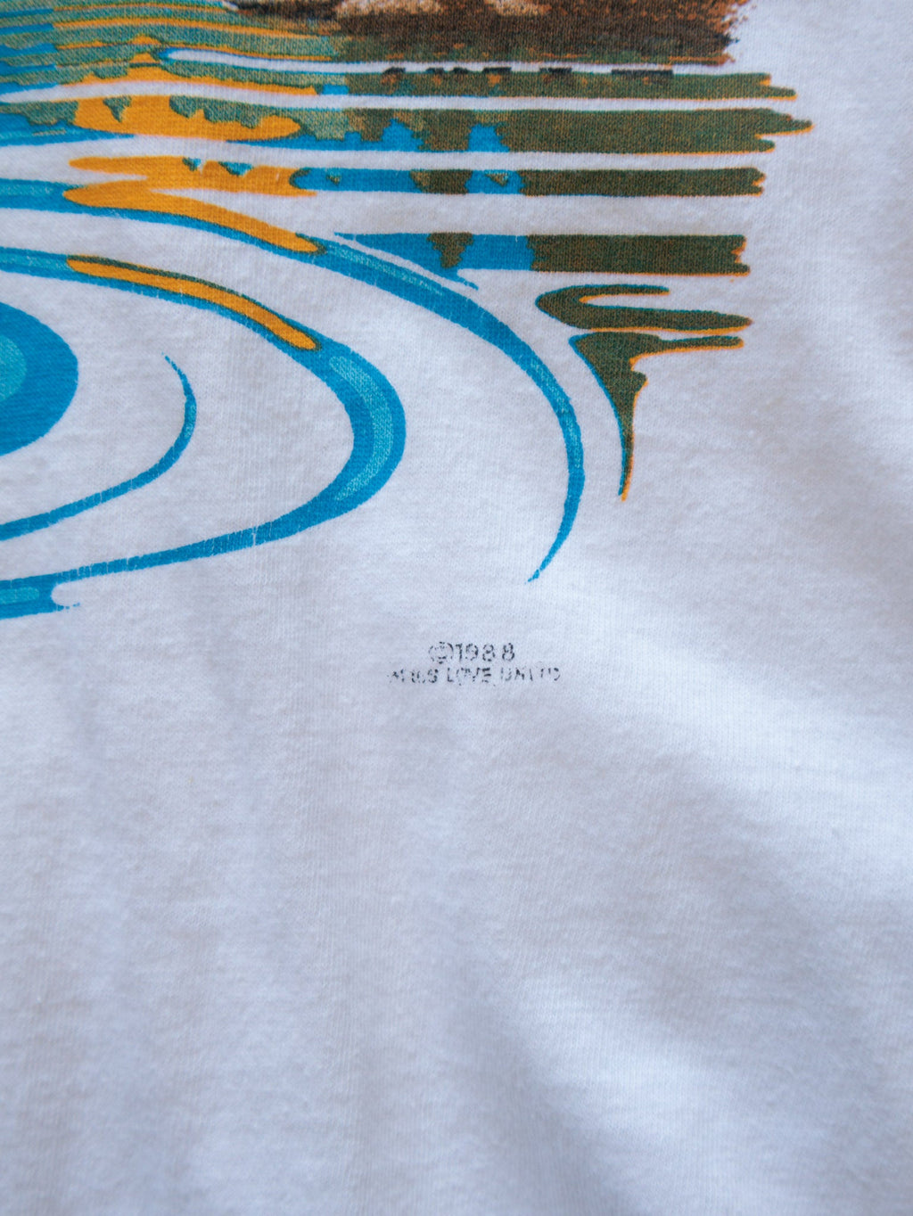 Vintage 1988 White Moose Tee (L)