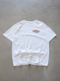 Vintage 00s White Destruction Productions Demolition Derby Tee (XL)