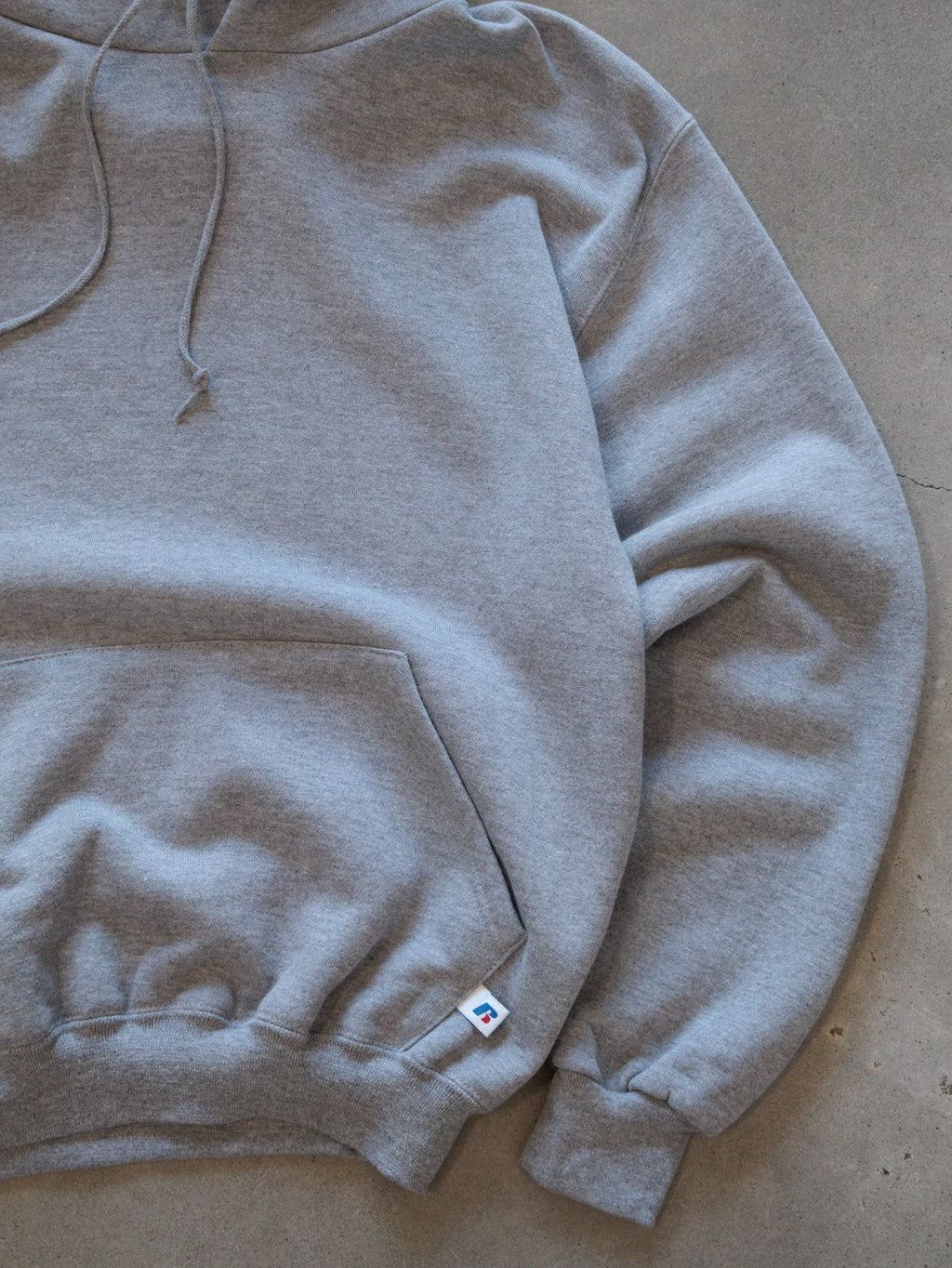Vintage Grey Russell Athletic Hoodie (M)