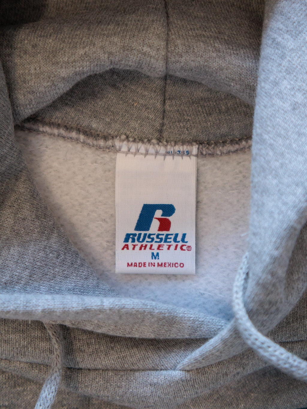 Vintage Grey Russell Athletic Hoodie (M)