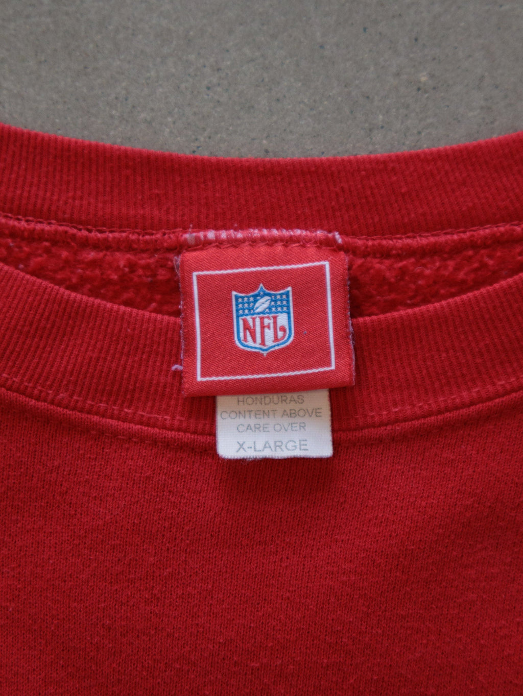 Vintage 00s Red Kansas City Chiefs Sweatshirt (XL)