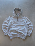 Grey Carhartt Rain Defender Quarter Zip Hoodie (M)