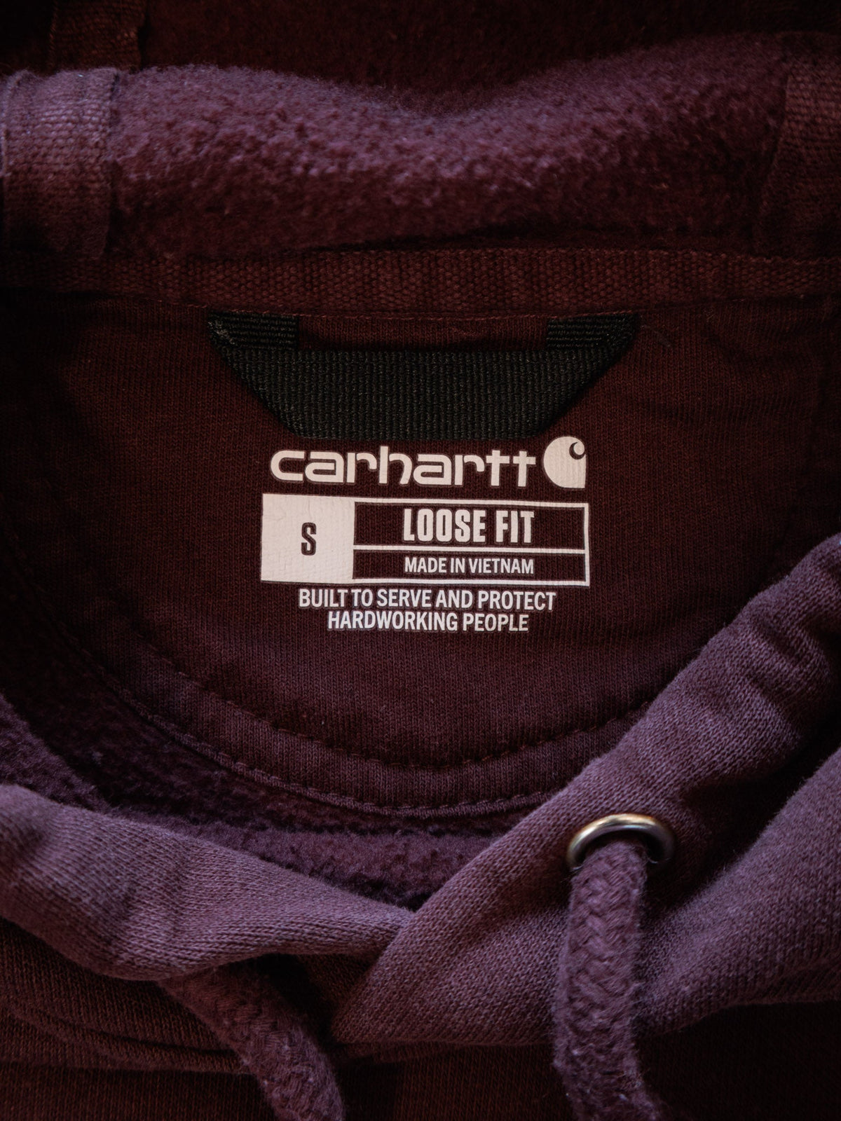 Maroon Carhartt Hoodie (S)