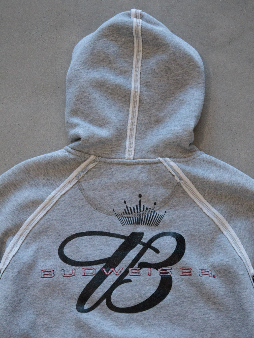 Vintage 00s NASCAR Dale Jr. Budweiser Full Zip Hoodie (M)