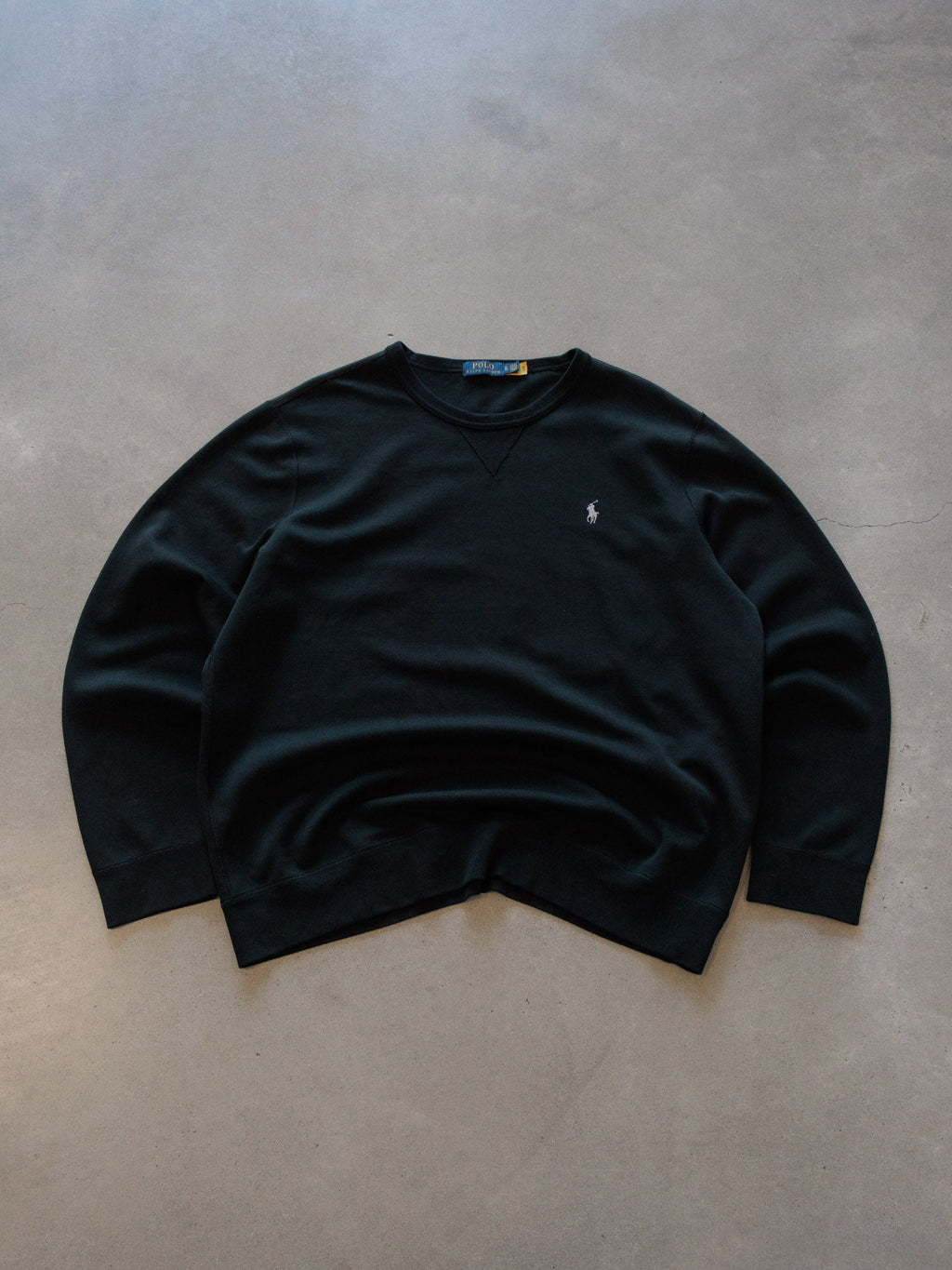 Black Polo Ralph Lauren Sweatshirt (XL)